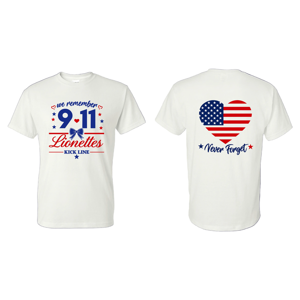 White "We Remember" Dryblend T-Shirt