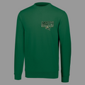 Fleece Crewneck Sweatshirt- Dark Green - LHS Math Department