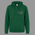Fleece Hoodie Sweatshirt- Dark Green - LHS Math Department