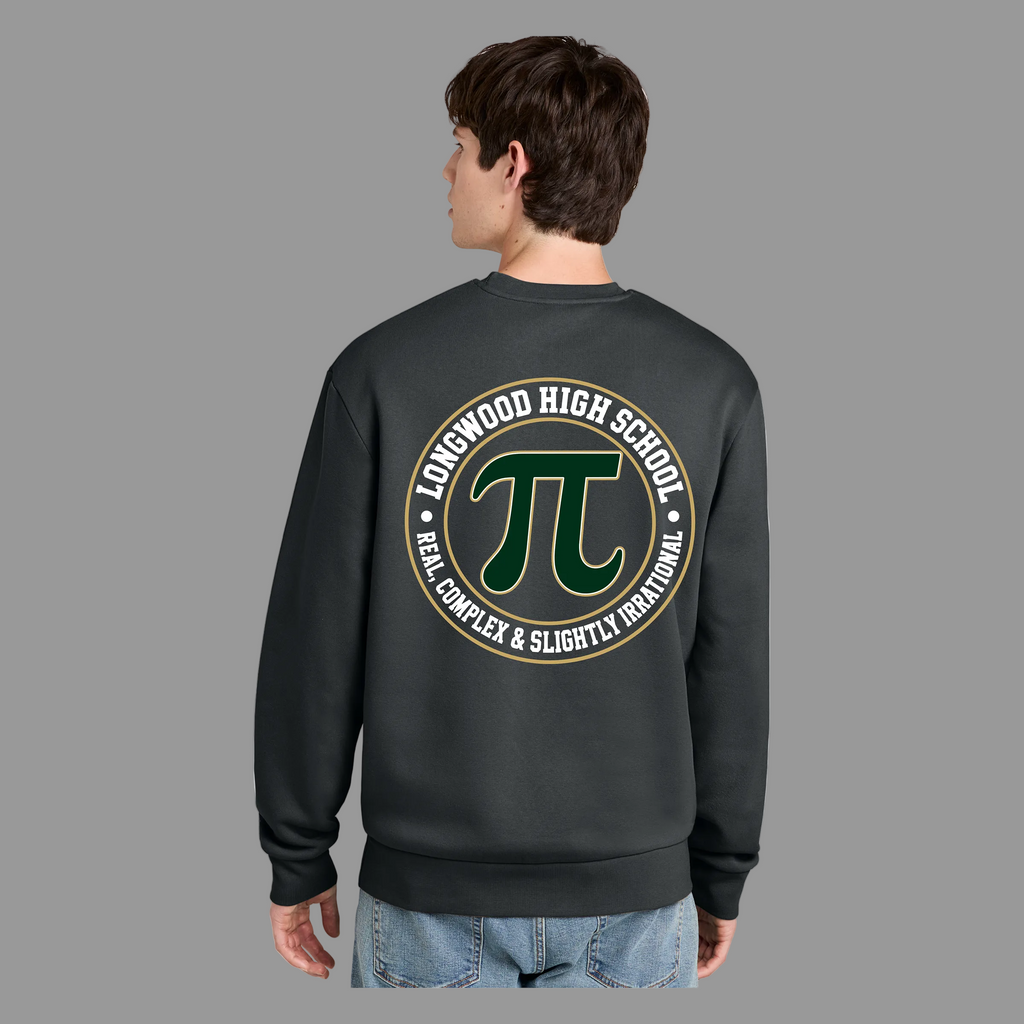MelloFleece Crew - Graphite - LHS Math Department