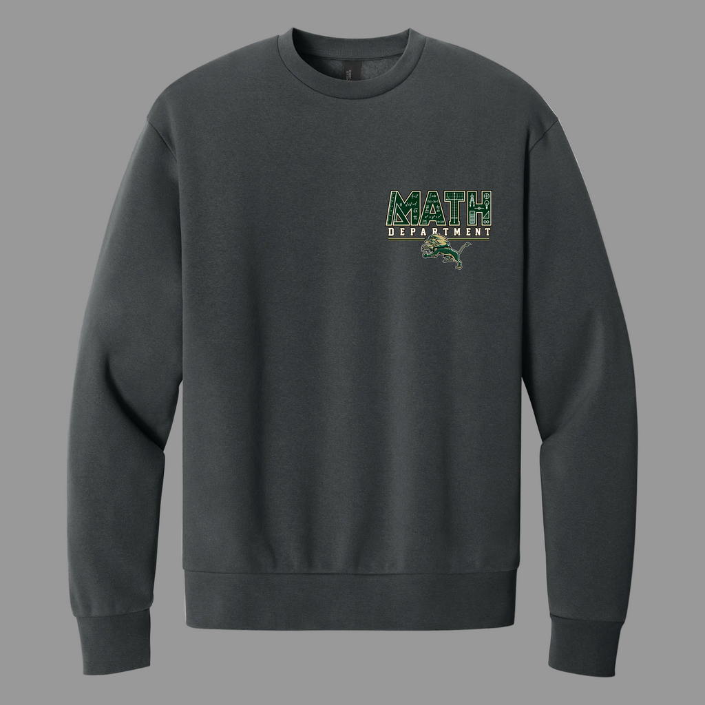 MelloFleece Crew - Graphite - LHS Math Department