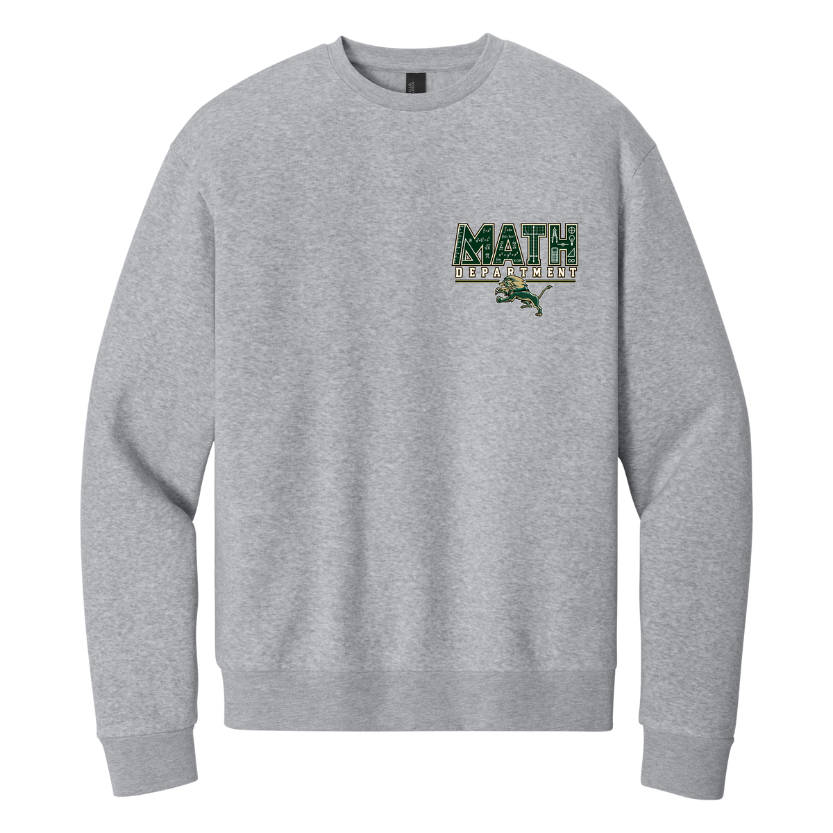 MelloFleece Crew - Heather Gray - LHS Math Department