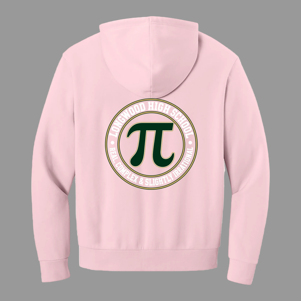 MelloFleece Hoodie - Pink - LHS Math Department