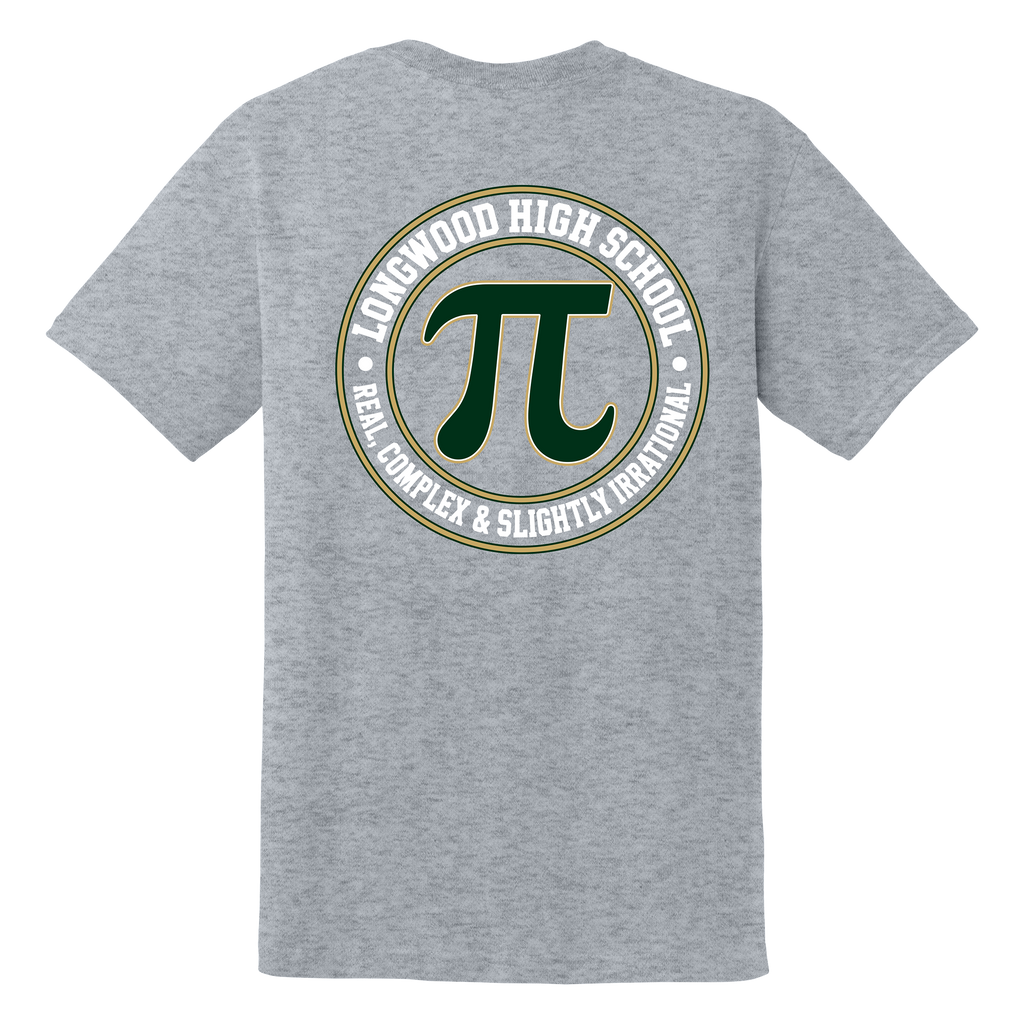 Unisex DryBlend T-Shirt - Heather Gray - LHS Math Department (Copy)