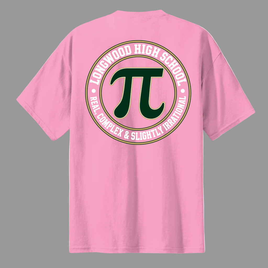 Unisex Essential Tee - Pink - LHS Math Department