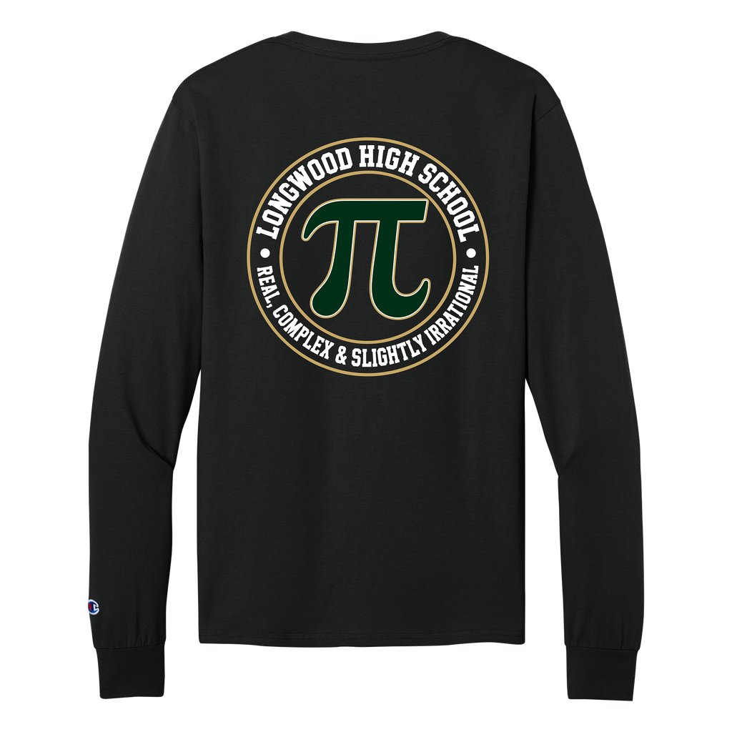Jersey Long Sleeve Tee - Black - LHS Math Dept.