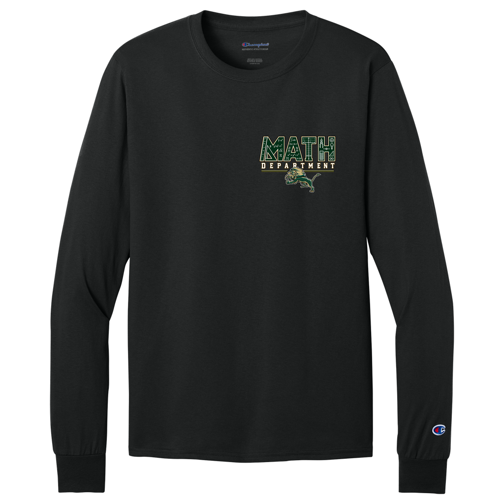 Jersey Long Sleeve Tee - Black - LHS Math Dept.