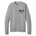 Jersey Long Sleeve Tee - Heather Gray - LHS Math Dept.