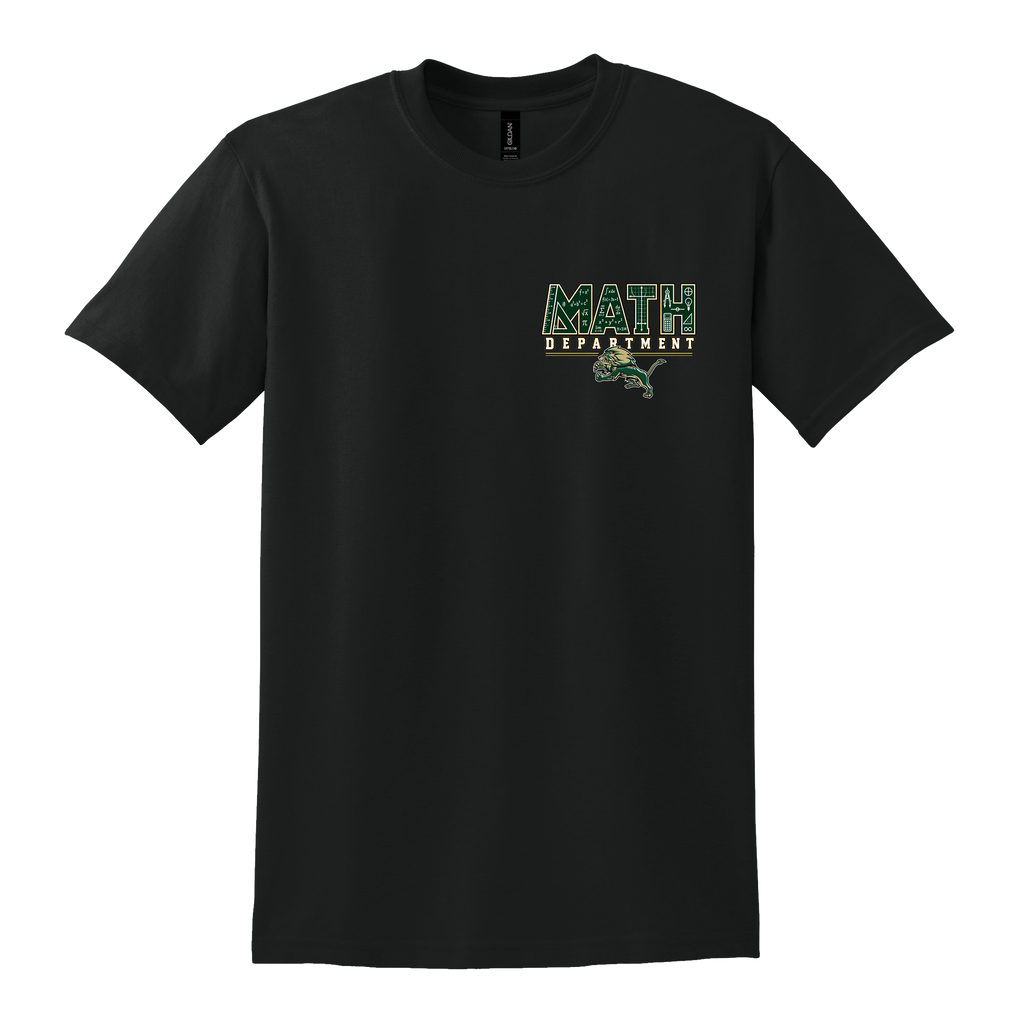 Unisex DryBlend T-Shirt - Black - LHS Math Department