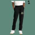 YOUTH Core Fleece Jogger - Black - Ridge Elementary