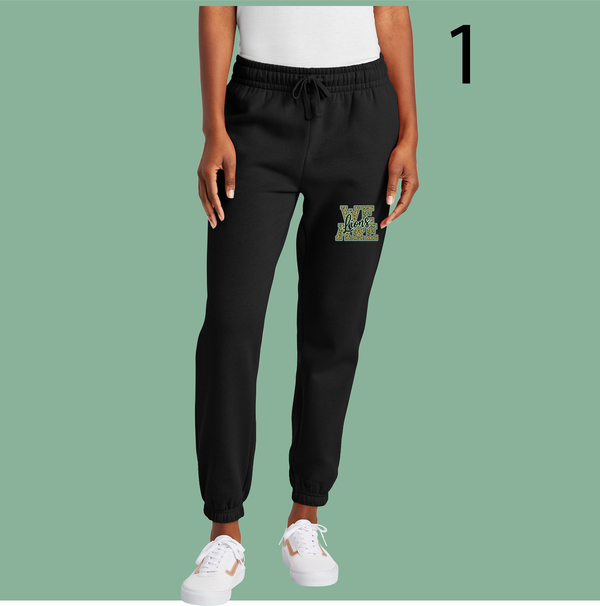 Women’s Fleece Sweatpant - Black - Ridge Elementary