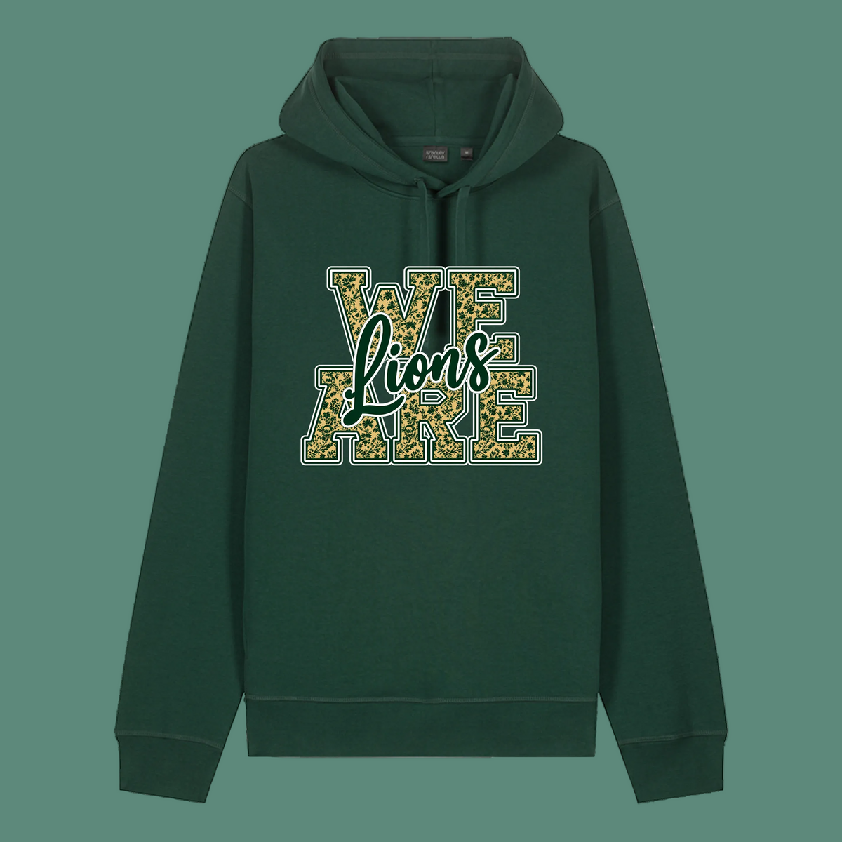Adult Unisex Sounder Hooded Sweatshirt - Bottle Green - Ridge Elementary