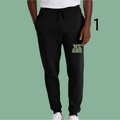 Unisex Fleece Jogger - Black - Ridge Elementary