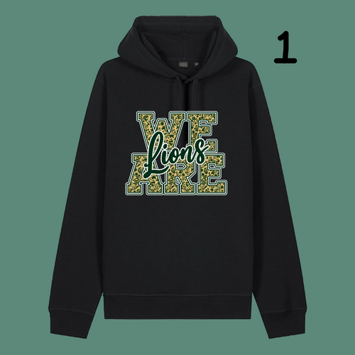 Adult Unisex Sounder Hooded Sweatshirt - Black - Ridge Elementary
