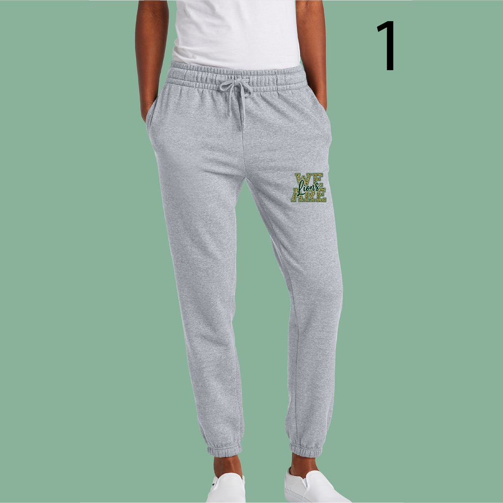 Women’s Fleece Sweatpant - Heather Gray - Ridge Elementary