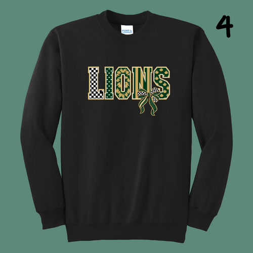 Adult Unisex Essential Fleece Crewneck Sweatshirt - Black - Ridge Elementary