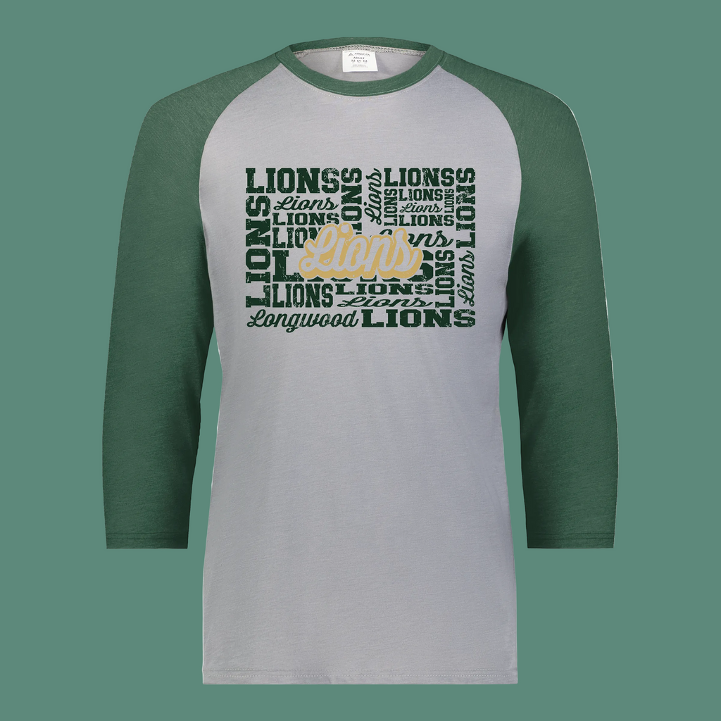 Youth Baseball 3/4 T-Shirt - Ridge Elementary