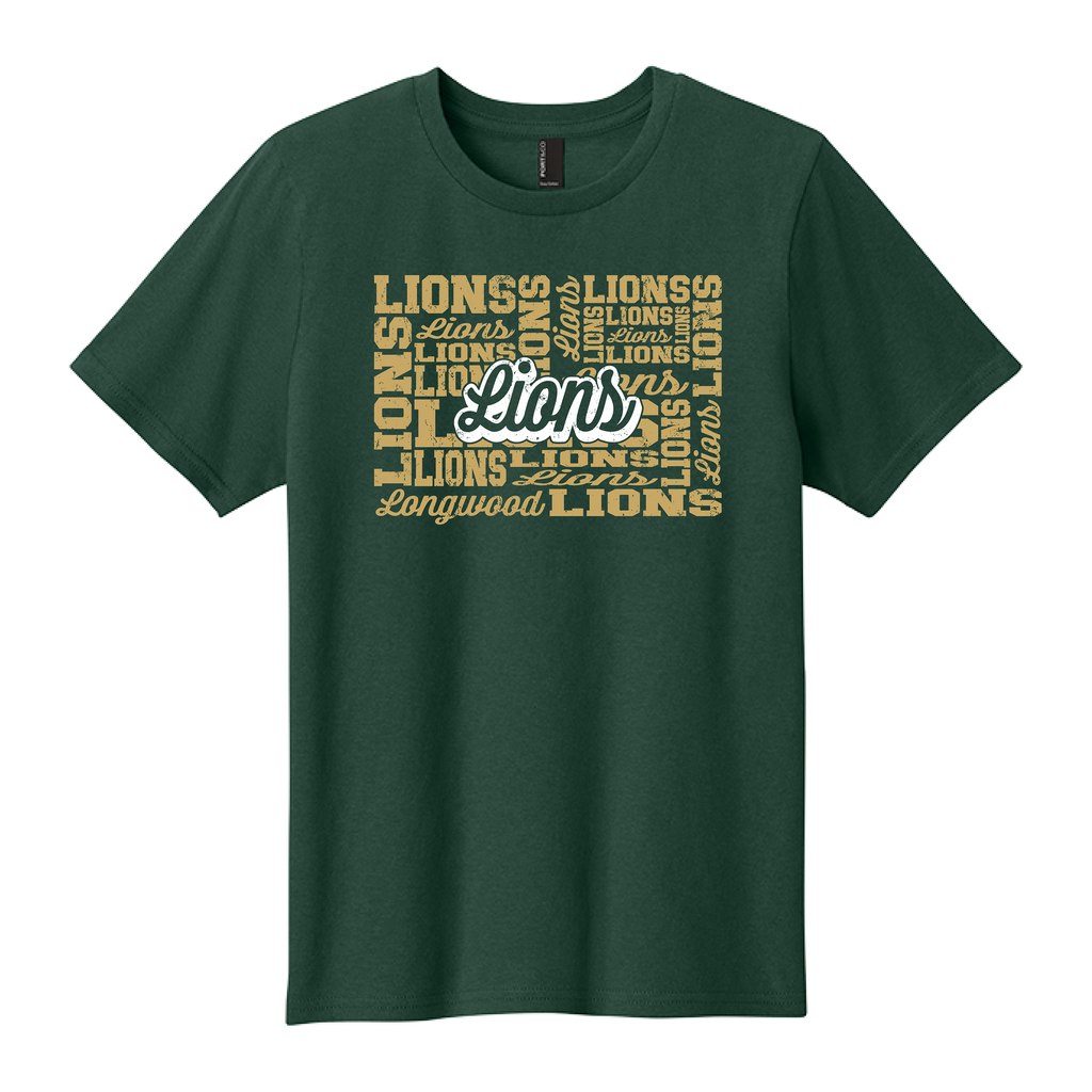 YOUTH Easy Cotton Tee - Dark Green - Ridge Elementary