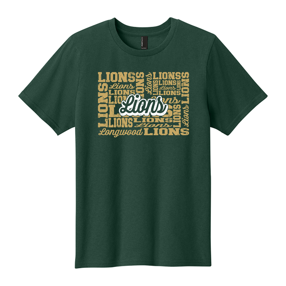 YOUTH Easy Cotton Tee - Dark Green - Ridge Elementary