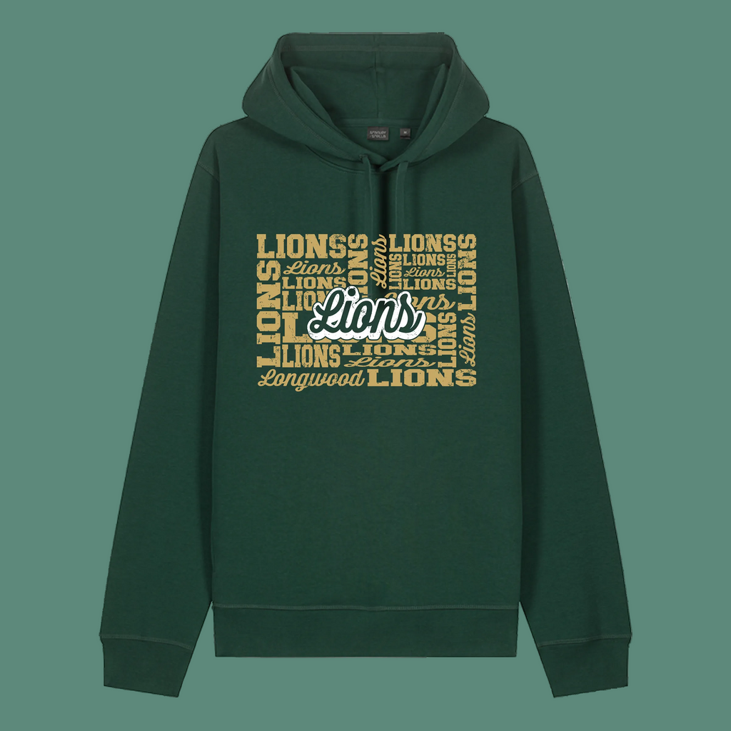 Adult Unisex Sounder Hooded Sweatshirt - Bottle Green - Ridge Elementary