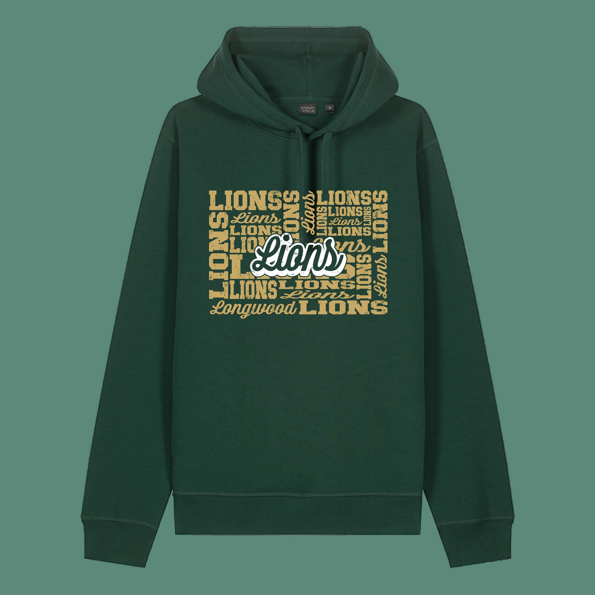 Adult Unisex Sounder Hooded Sweatshirt - Bottle Green - Ridge Elementary