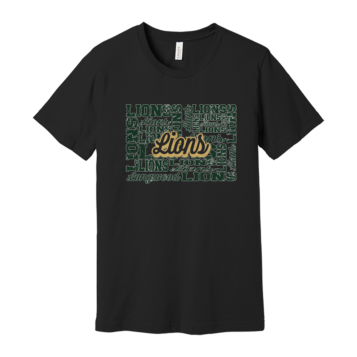 Adult Unisex Jersey Short Sleeve Tee - Black - Ridge Elementary