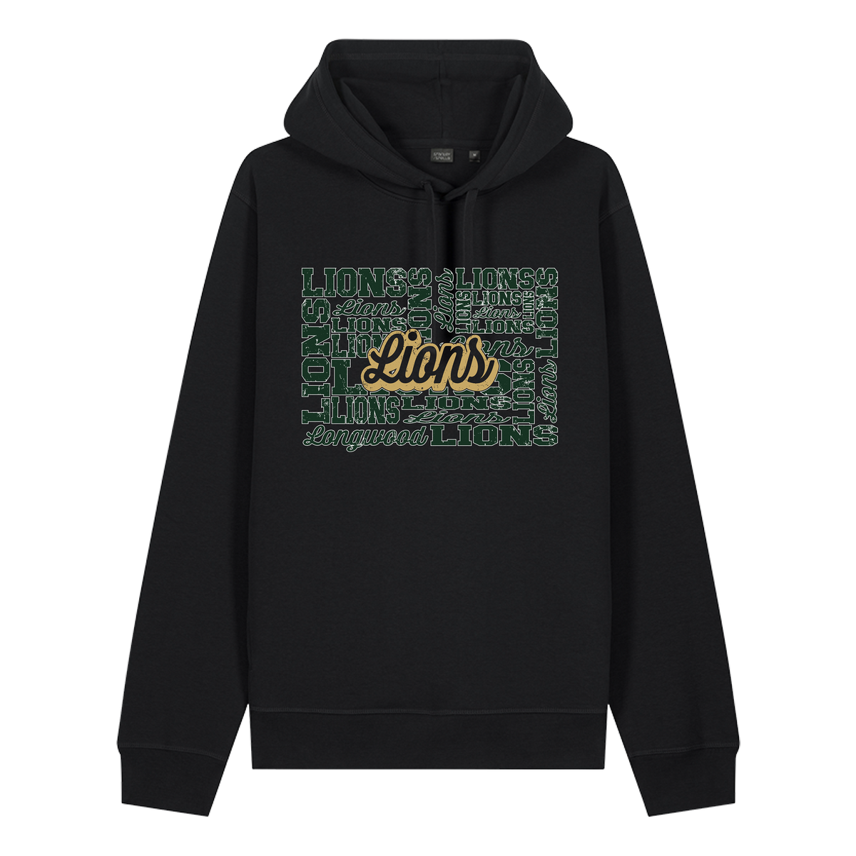 Adult Unisex Sounder Hooded Sweatshirt - Black - Ridge Elementary