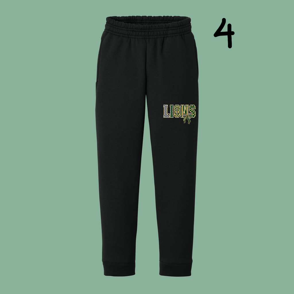 YOUTH Core Fleece Jogger - Black - Ridge Elementary