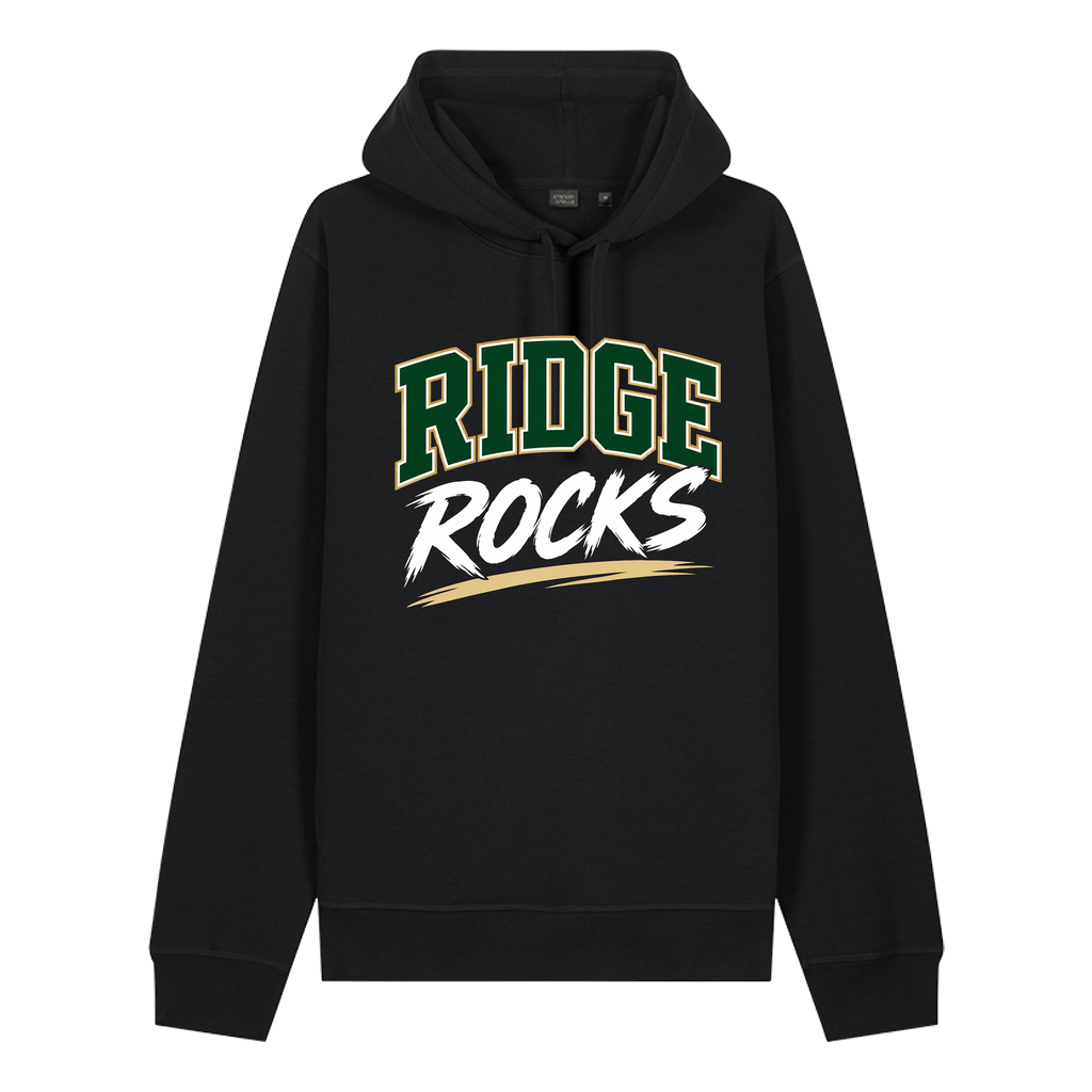 Adult Unisex Sounder Hooded Sweatshirt - Black - Ridge Elementary