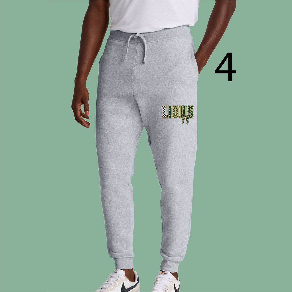 Unisex Fleece Jogger - Heather Gray - Ridge Elementary
