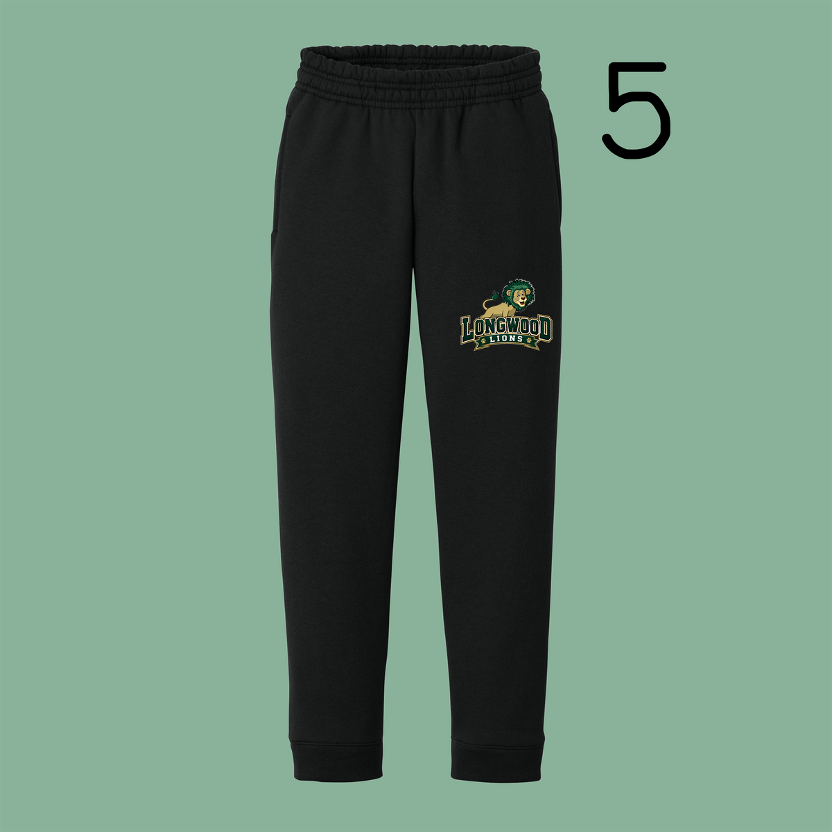 YOUTH Core Fleece Jogger - Black - Ridge Elementary
