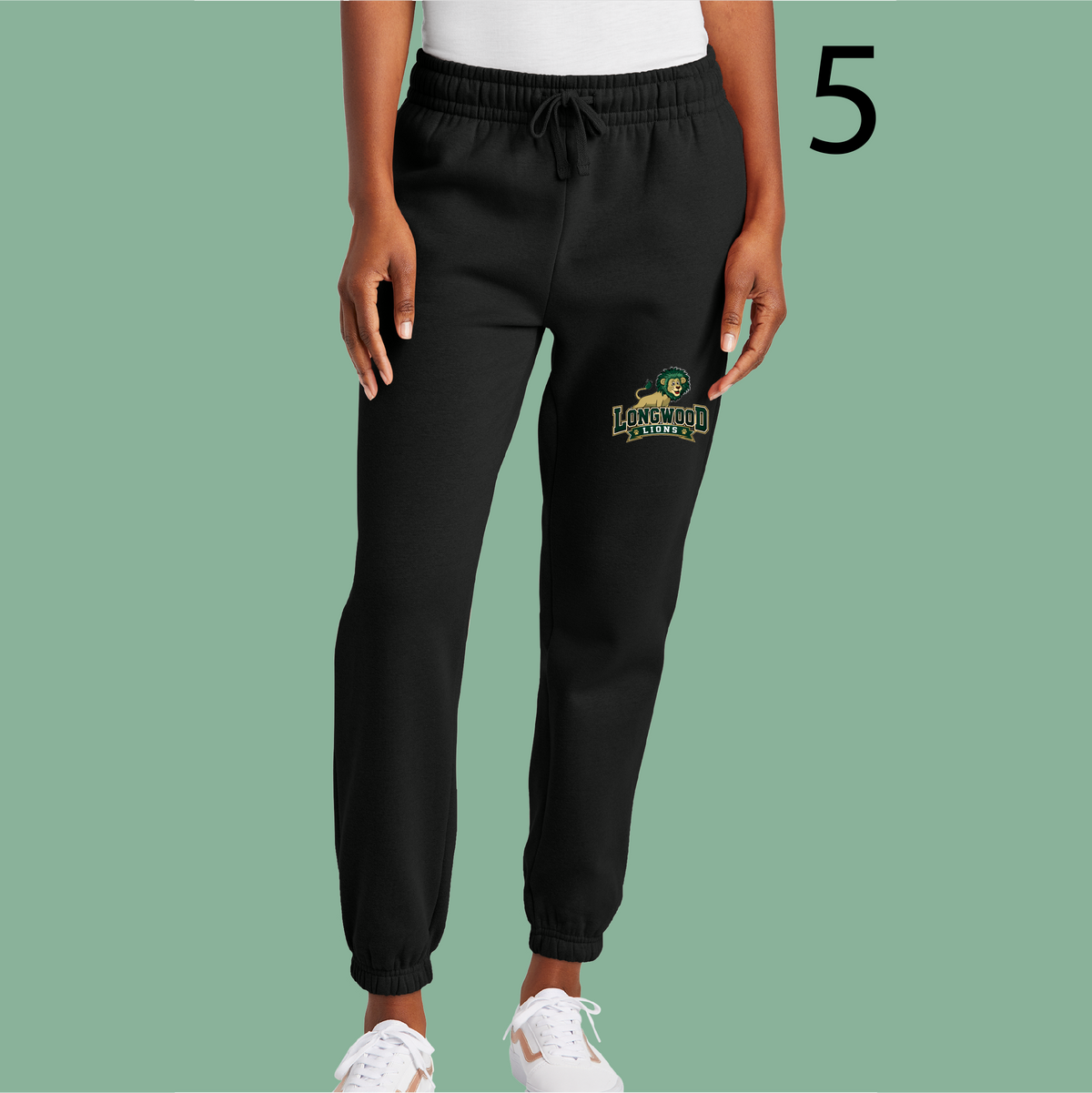 Women’s Fleece Sweatpant - Black - Ridge Elementary
