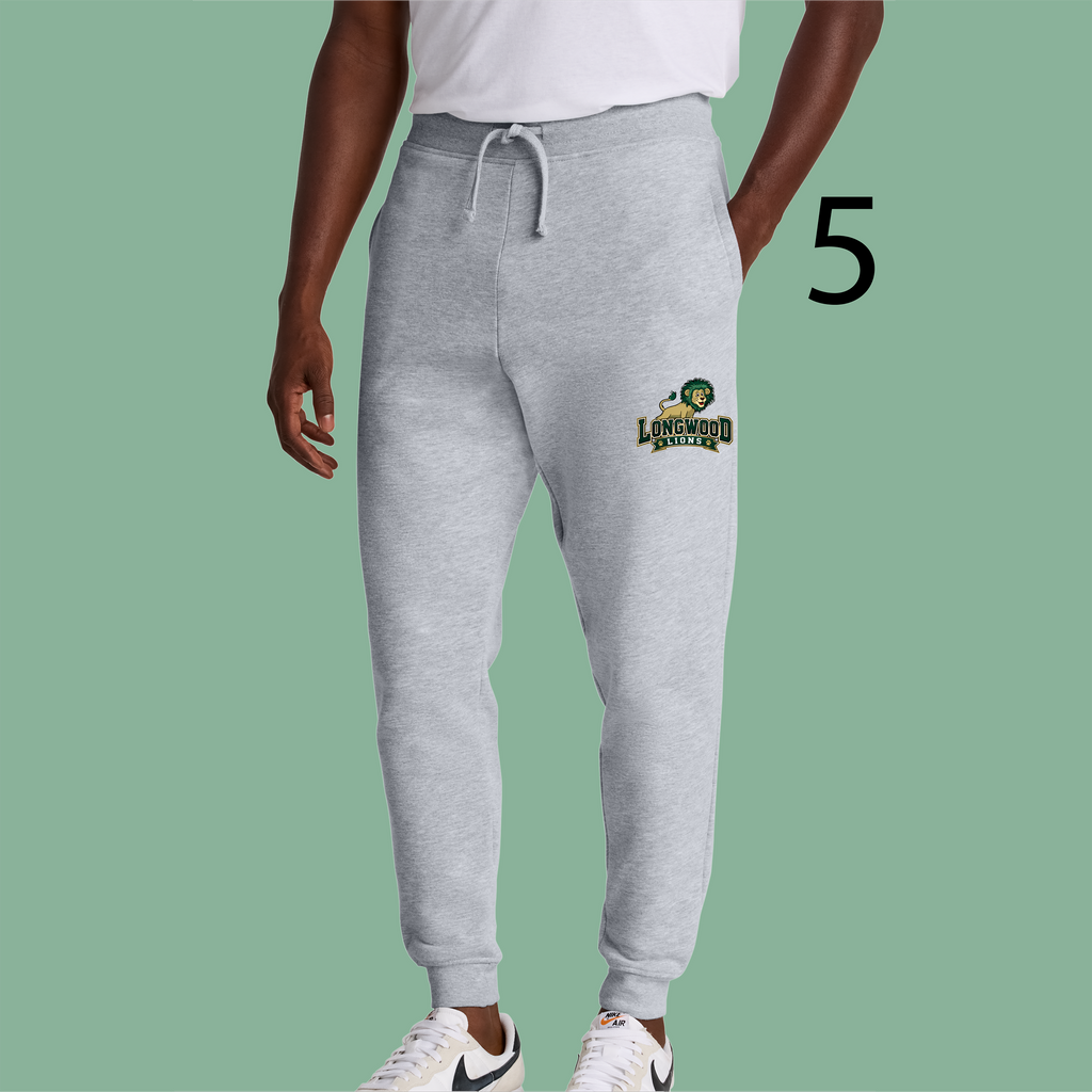 Unisex Fleece Jogger - Heather Gray - Ridge Elementary