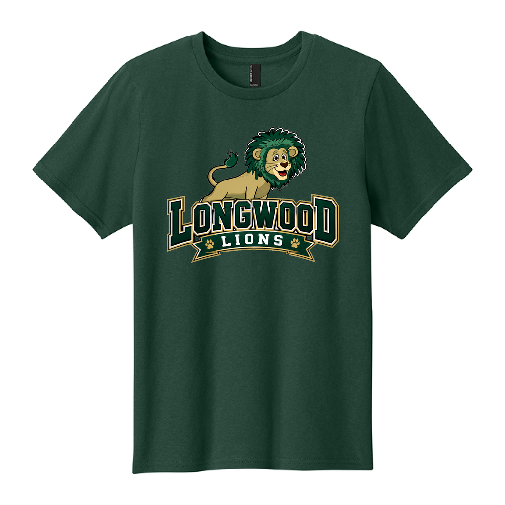YOUTH Easy Cotton Tee - Dark Green - Ridge Elementary