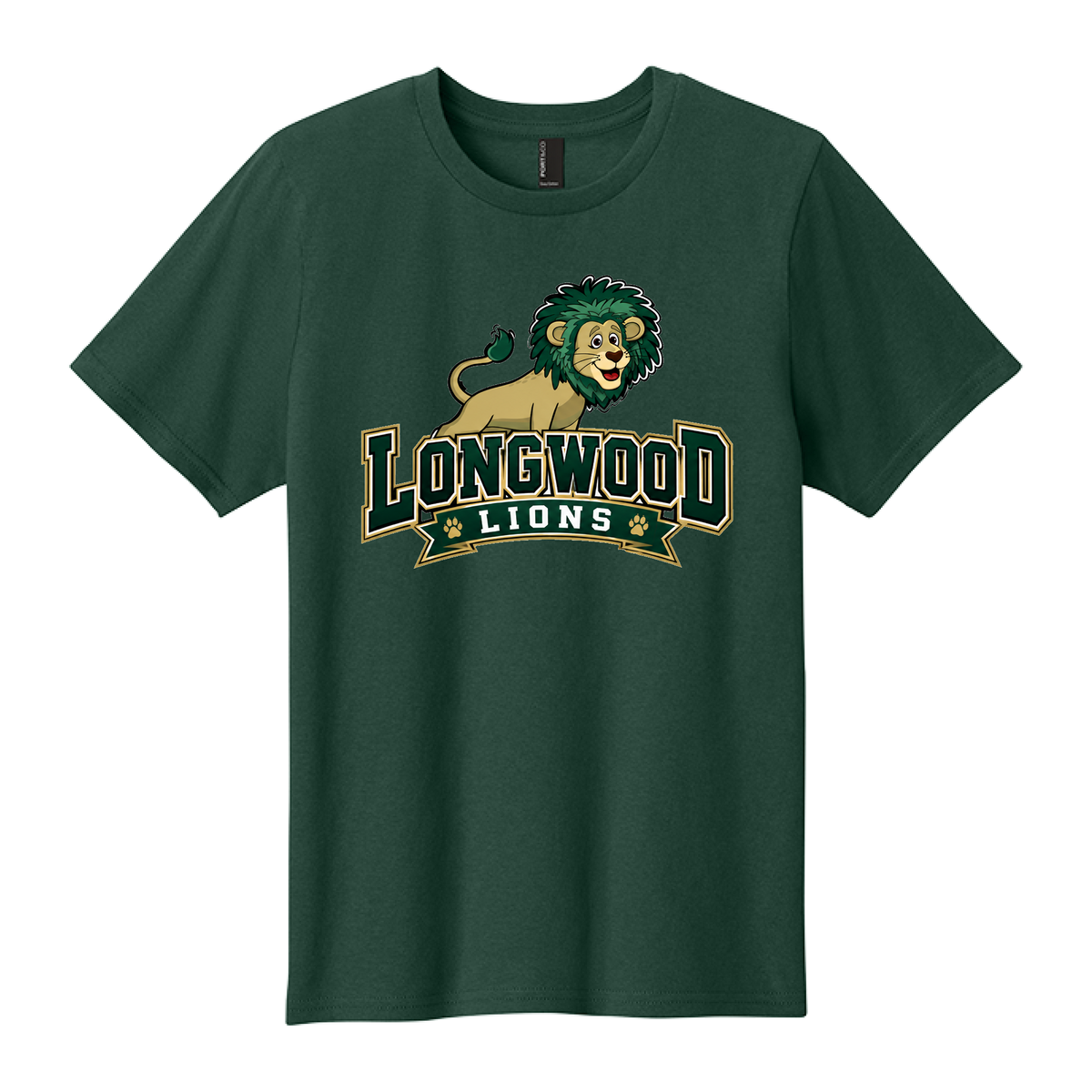 YOUTH Easy Cotton Tee - Dark Green - Ridge Elementary