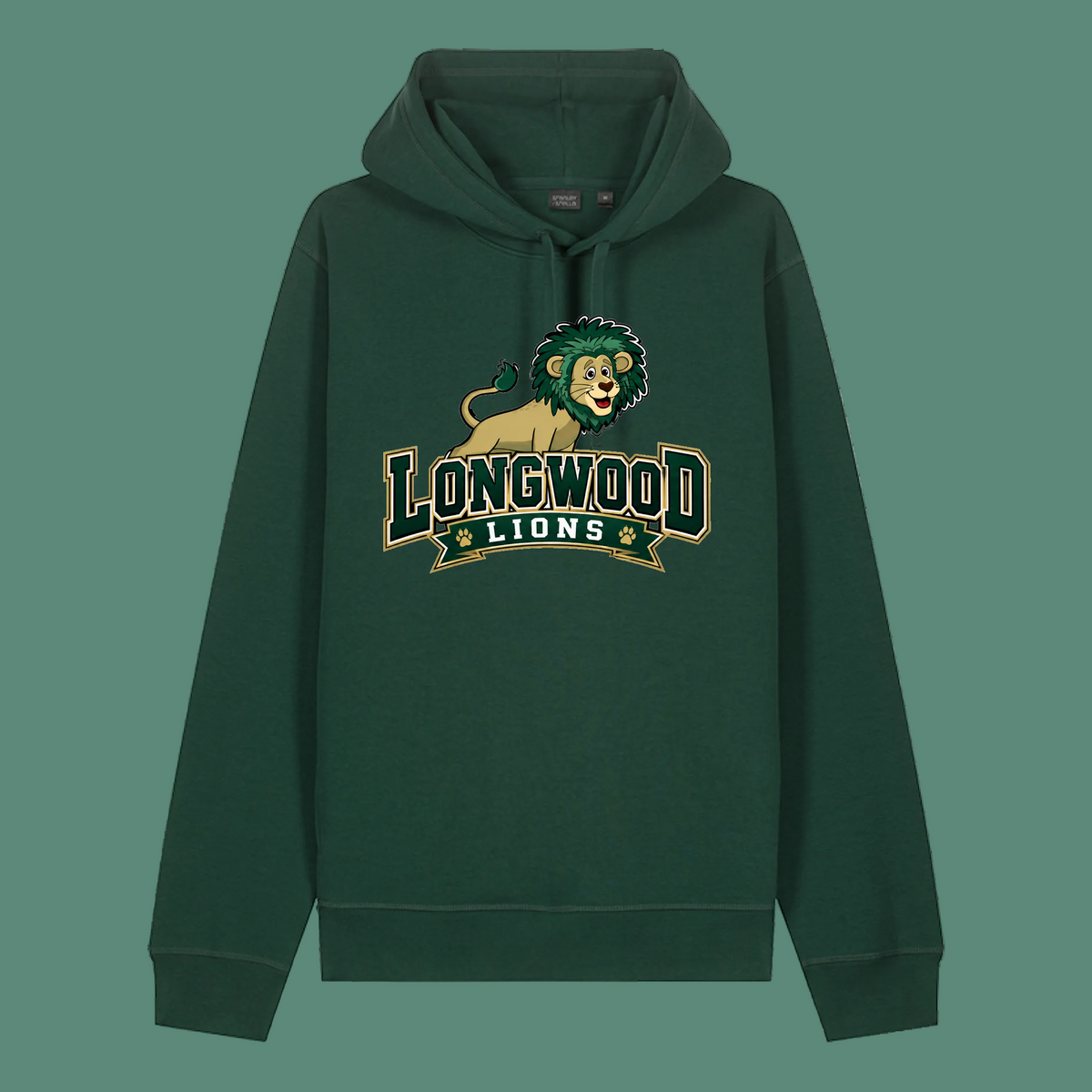 Adult Unisex Sounder Hooded Sweatshirt - Bottle Green - Ridge Elementary
