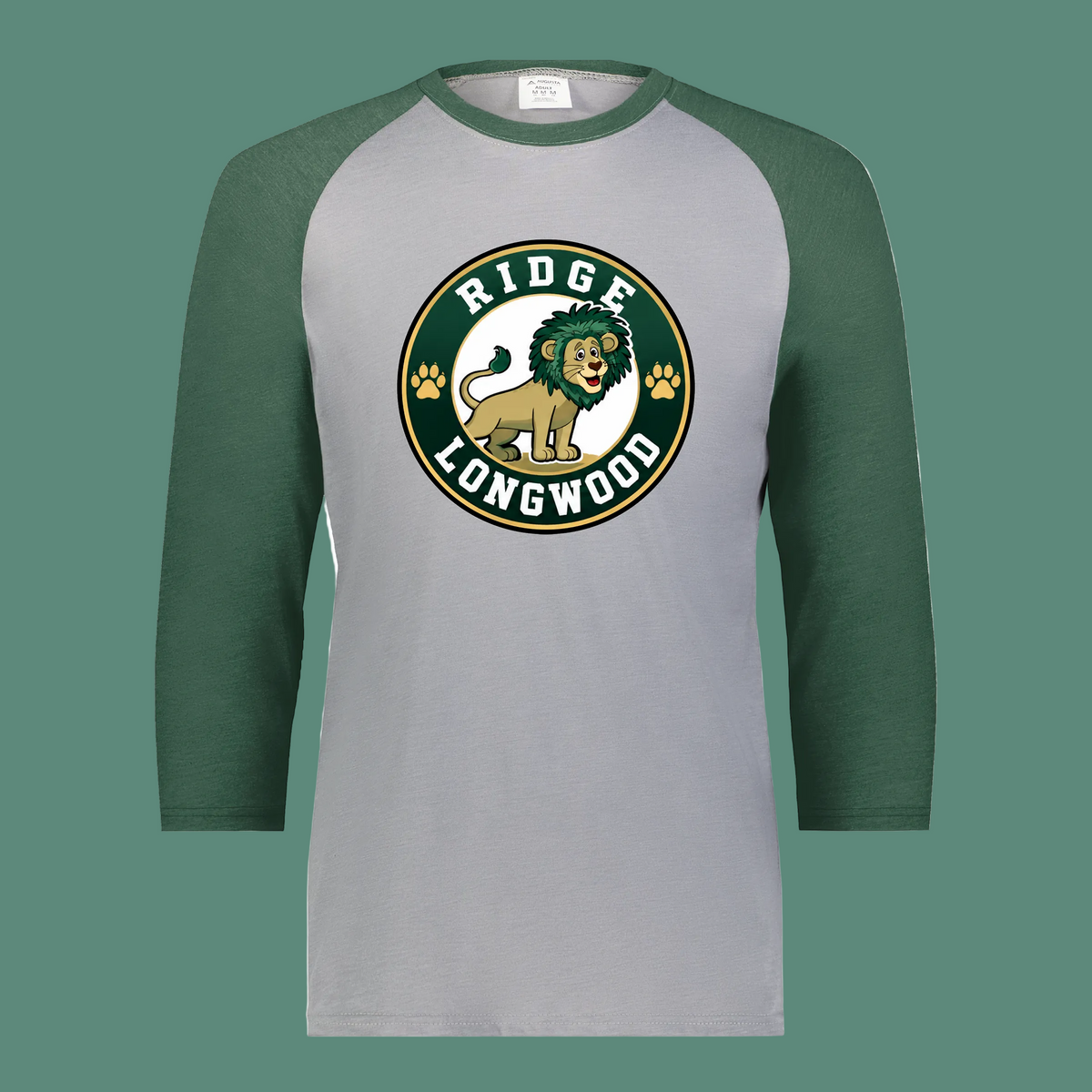 Youth Baseball 3/4 T-Shirt - Ridge Elementary
