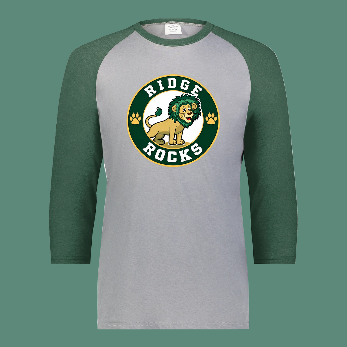 Youth Baseball 3/4 T-Shirt - Ridge Elementary