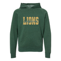 Youth Lightweight Special Blend Raglan Hooded Sweatshirt - Moss - Ridge Elementary