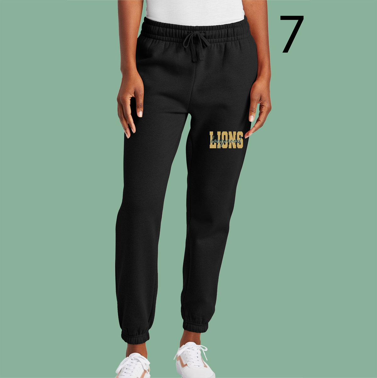 Women’s Fleece Sweatpant - Black - Ridge Elementary
