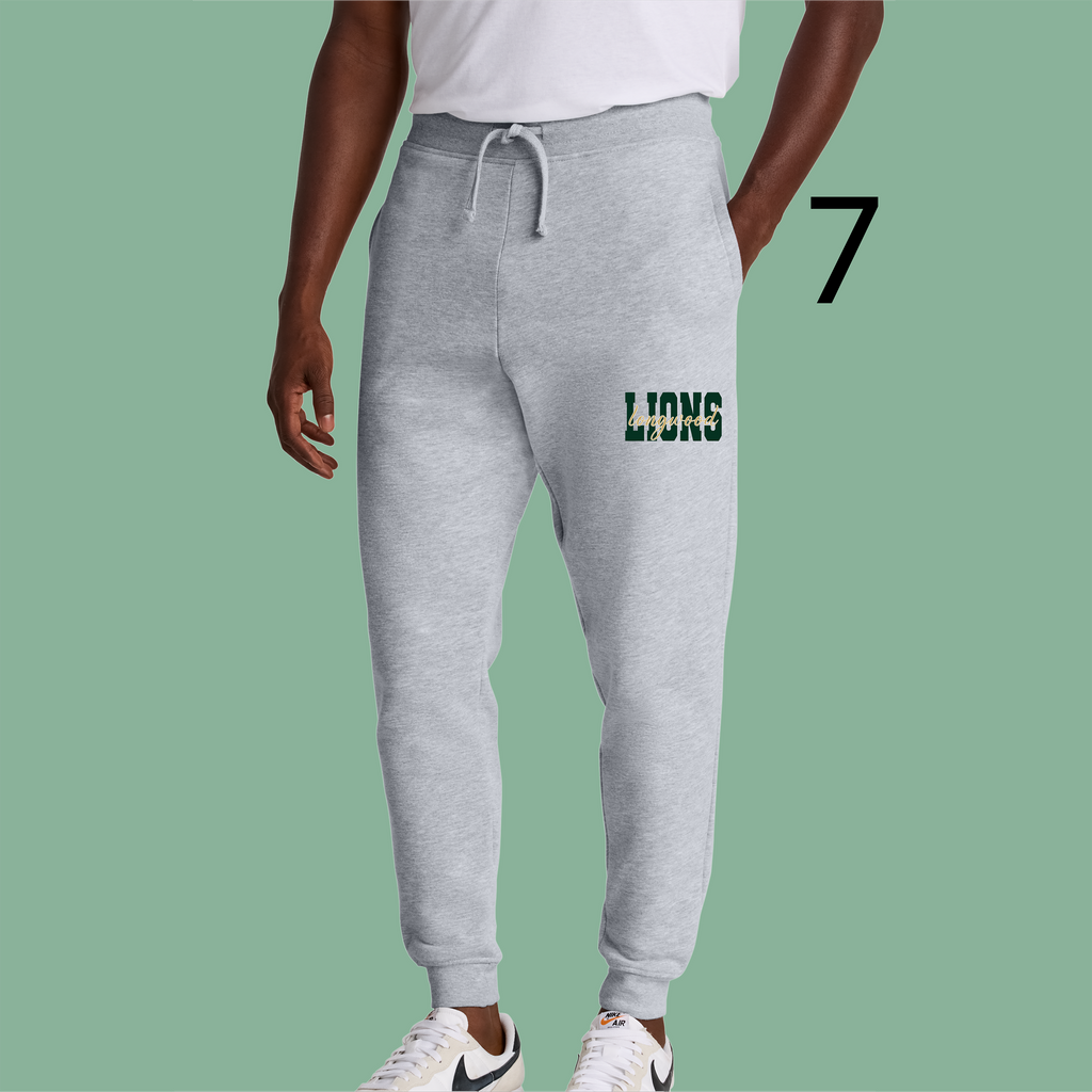 Unisex Fleece Jogger - Heather Gray - Ridge Elementary