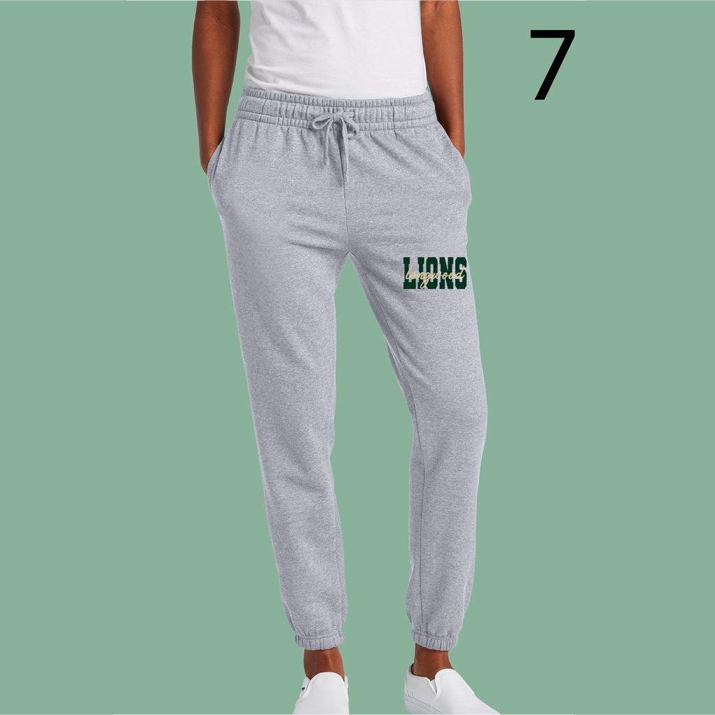Women’s Fleece Sweatpant - Heather Gray - Ridge Elementary