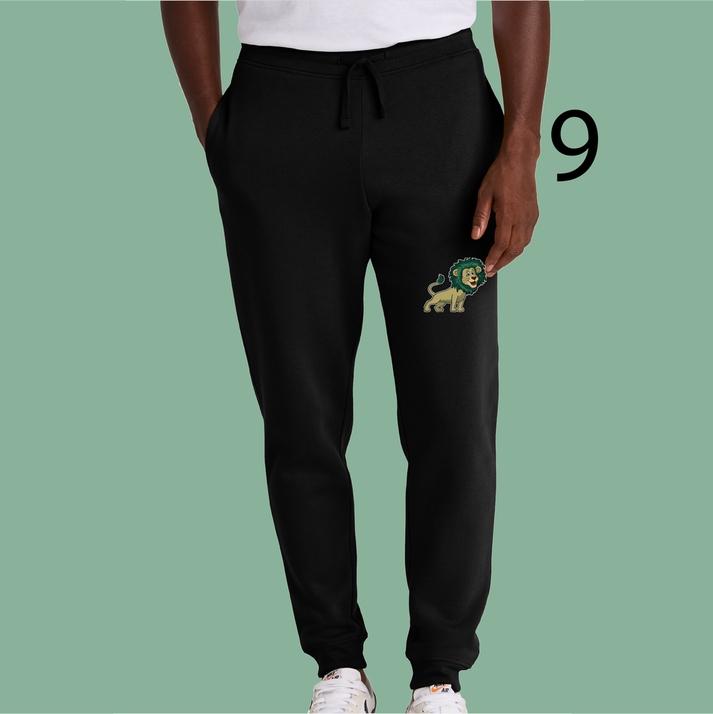 Unisex Fleece Jogger - Black - Ridge Elementary