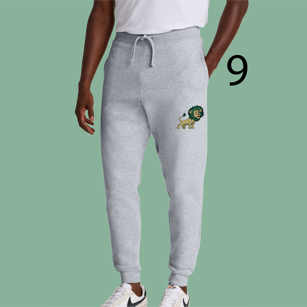 Unisex Fleece Jogger - Heather Gray - Ridge Elementary