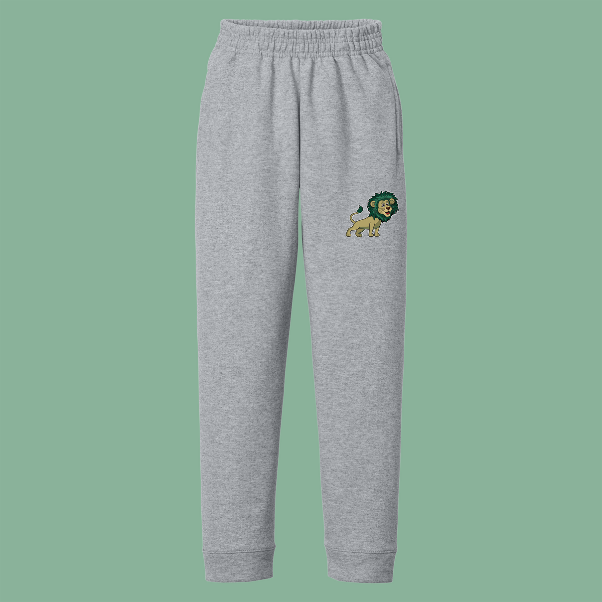 YOUTH Core Fleece Jogger - Heather Gray - Ridge Elementary
